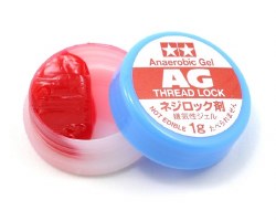 Tamiya Anaerobic Red Gel Thread Lock (1g)