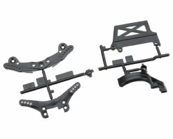 Tamiya Carbon Reinforced J Parts (Damper Stay) TA06