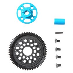 Tamiya TT-02 High Speed Spur Gear w/Aluminum Mount (68T)