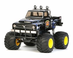 Midnight Pumpkin 1/12 2WD Electric Monster Truck Kit (Black Edition) W/HobbyWing ESC