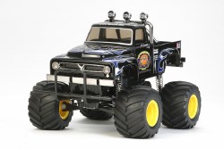 Tamiya Midnight Pumpkin 1/12 2WD Electric Monster Truck Kit (Black Edition)