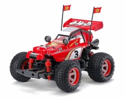 Tamiya GF-01CB Comical HotShot 1/10 Off-Road 4WD Buggy Kit (Red)