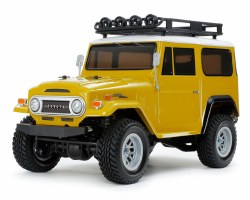 Toyota Land Cruiser 40 1/10 4WD Scale Truck Kit (CC-02) W/HobbyWing ESC