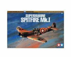 Tamiya 1/72 Supermarine Spitfire MK. 1 Aircraft Model Kit