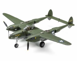 1/48 Lockheed P-38 F/G Lightning Airplane Model