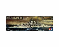 Tamiya 1/350 German Battleship Bismarck