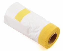 Masking Tape w/Plastic Sheeting (150mm)