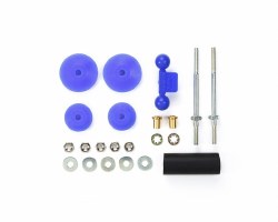 Tamiya JR Large Diameter Stabilzer Head Set 11/15mm (Blue)