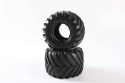 Tamiya 1/10 All-Traction Utility 3.9" Monster Truck Tires (2) (Clod Buster)