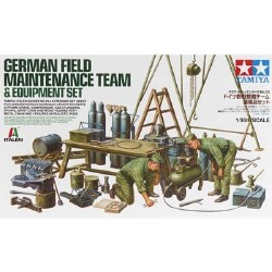 1/35 German Field Maintenance Team w/Equipment Set