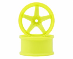 Topline N Model V3 High Traction Drift Wheels (Yellow) (2) (5mm Offset) Topline N Model V3 High Traction Drift Wheels (Yellow) (2) (5mm Offset)