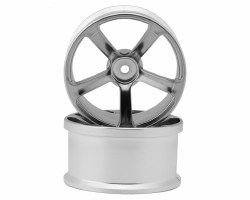 Topline DRS-5 Super High Traction Drift Wheels (Matte Chrome) (2) (5mm Offset) Topline DRS-5 Super High Traction Drift Wheels (Matte Chrome) (2) (5mm Offset)