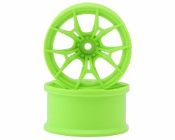 Topline FX Sport Multi-Spoke Drift Wheels (Green) (2) (6mm Offset) Topline FX Sport Multi-Spoke Drift Wheels (Green) (2) (6mm Offset)