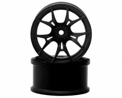 Topline FX Sport Multi-Spoke Drift Wheels (Black) (2) (Hard) (6mm Offset) Topline FX Sport Multi-Spoke Drift Wheels (Black) (2) (Hard) (6mm Offset)