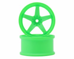 Topline N Model V3 High Traction Drift Wheels (Green) (2) (7mm Offset) Topline N Model V3 High Traction Drift Wheels (Green) (2) (7mm Offset)