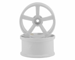Topline DRS-5 Super High Traction Drift Wheels (White) (2) (7mm Offset) Topline DRS-5 Super High Traction Drift Wheels (White) (2) (7mm Offset)