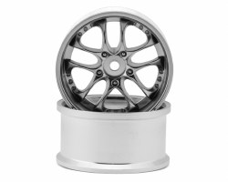 Topline SSR Agle Minerva 5-Split Spoke Drift Wheels (Matte Chrome) (2) Topline SSR Agle Minerva 5-Split Spoke Drift Wheels (Matte Chrome) (2)