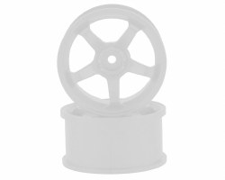 Topline M5 Spoke Drift Wheels (White) (2) (8mm Offset) Topline M5 Spoke Drift Wheels (White) (2) (8mm Offset)
