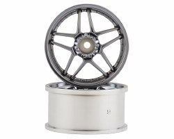 Topline Blitz BRW03 5-Split Spoke Drift Wheels (Black Chrome) (2) (6mm Offset) Topline Blitz BRW03 5-Split Spoke Drift Wheels (Black Chrome) (2) (6mm Offset)