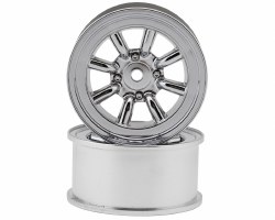 Topline RS Watanabe 1/10 Drift Wheels (Chrome) (2) (2mm Offset) Topline RS Watanabe 1/10 Drift Wheels (Chrome) (2) (2mm Offset)