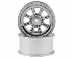 Topline RS Watanabe 1/10 Drift Wheels (Chrome) (2) (5mm Offset) Topline RS Watanabe 1/10 Drift Wheels (Chrome) (2) (5mm Offset)