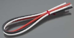 12 AWG Silicon Power Wire 12" Red/Black/White (3)