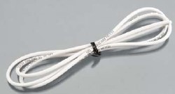 14 AWG Silicon Power Wire 3' White