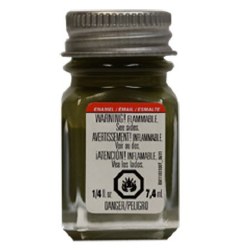 Enamel 1/4oz Flat Army Olive