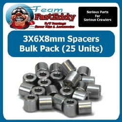 3x6x8 Spacers (25)