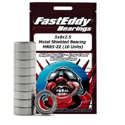 Tamiya 850 Metal Shielded Replacement Bearing 5X8X2.5 (10 Units)