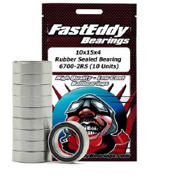 Traxxas 5119 Rubber Sealed Replacement Bearing 10x15x4 (10 Units)