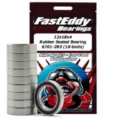 Traxxas 5120 Rubber Sealed Replacement Bearing 12x18x4 (10 Units)