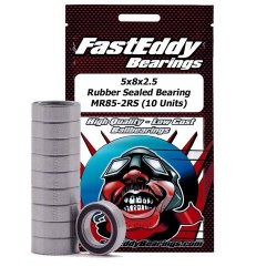 5x8x2.5 Rubber Sealed Bearings MR85-2RS (10)