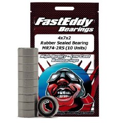 4x7x2.5 Rubber Sealed Bearings MR74-2RS (10)