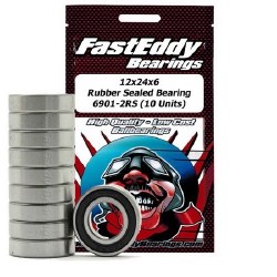 12x24x6 Rubber Sealed Bearings 6901-2RS (10)