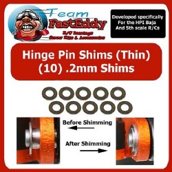 Fast Eddy Hinge Pin Shim Kit .2mm