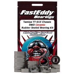 Tamiya TT-01E Chassis 4WD Ceramic Rubber Sealed Bearing Kit