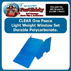 Lite weight, One peace window set. (CLEAR)