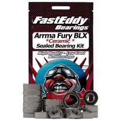 Fast Eddy Arrma Fury BLX Ceramic Rubber Sealed Bearing Kit