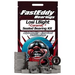 Team Losi L8ight Ceramic Rubber Sealed Bearing Kit