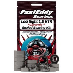 Team Losi 8ight 1.0 RTR Ceramic Rubber Sealed Bearing Kit