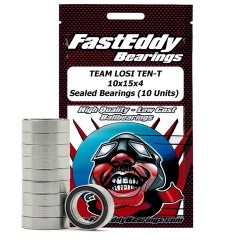 TEAM Losi TEN-T 10x15x4 Sealed Bearings (10 Units)