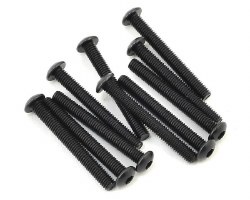 Tekno RC M3x25mm Button Head Hex Screws (10)