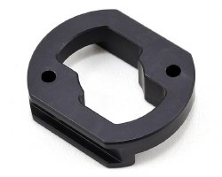 Tekno RC Lightened Aluminum Motor Mount Insert (Gun Metal)