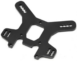 Tekno RC Aluminum Front Shock Tower (Black) (Short)