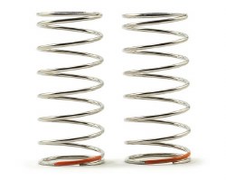 Tekno RC 45mm Front Shock Spring Set (Orange - 3.62lb/in) (1.3x8.13)