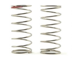 Tekno RC 45mm Front Shock Spring Set (Red - 3.85lb/in) (1.3x7.75)