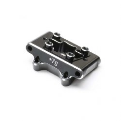 TLR Front Pivot Block, Aluminum, Black: 22S Sprint