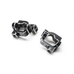TLR Caster Block Set, 0 Deg, Aluminum: 22S Sprint