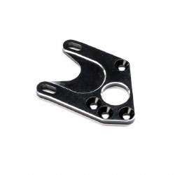 TLR Motor Plate, Aluminum: 22X